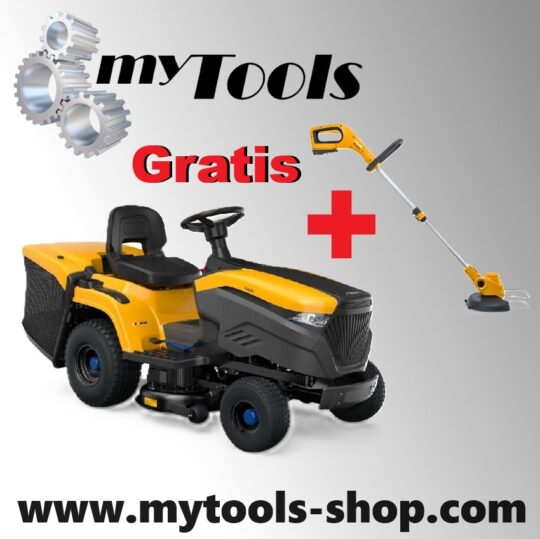 Akku Rasentraktor Stiga Estate 798 e + Gratis Stiga Akku Motorsense