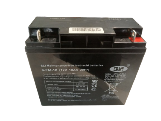 12V 18Ah Batterie Rasentraktor Stiga, Castelgarden, Okay, usw.